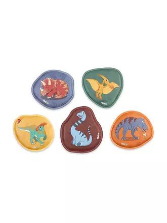 ERGOBAG | Set de 5 Kletties Contour Amis Dragons | bunt